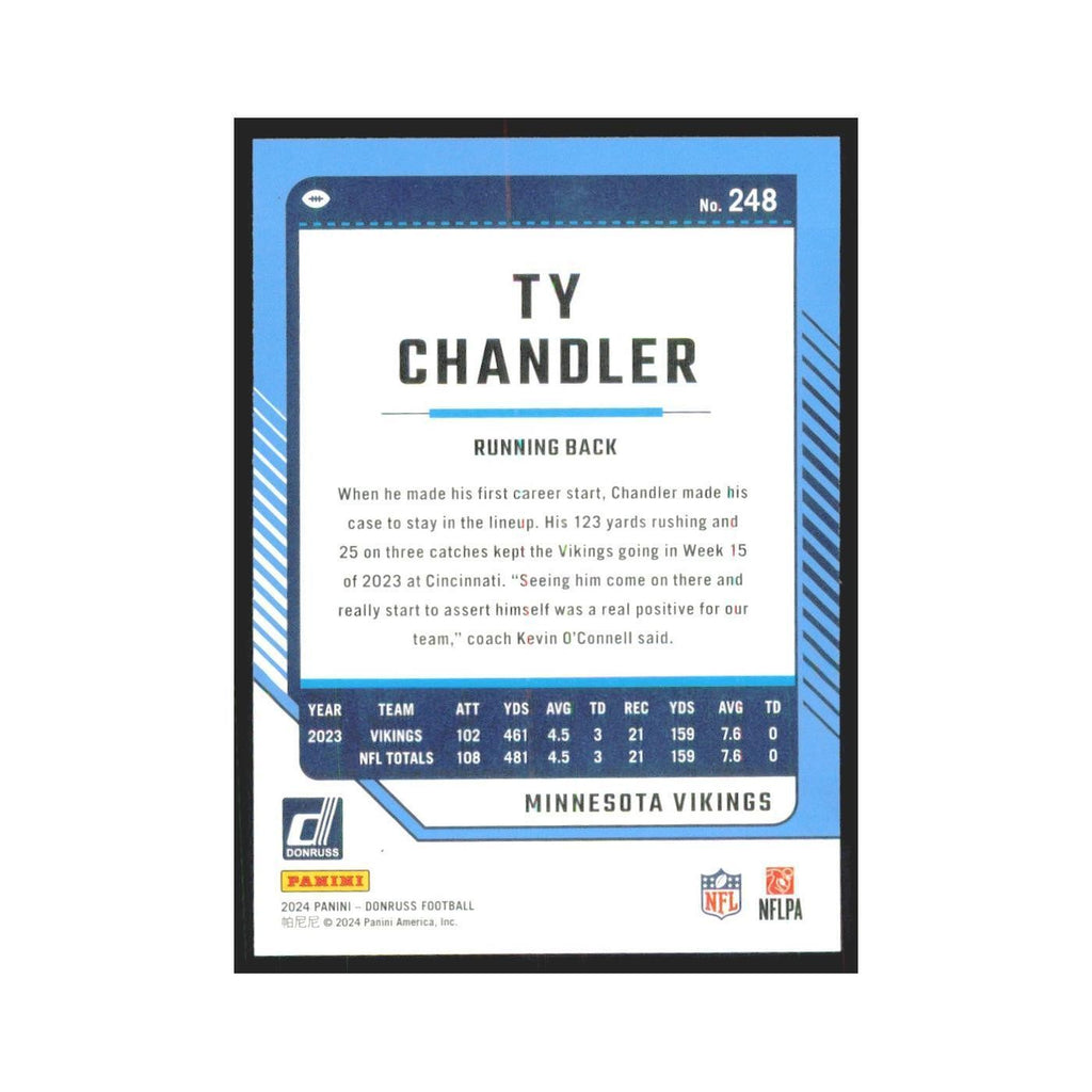 2024 Donruss Ty Chandler Vikings #248