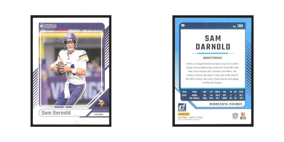2024 Donruss Sam Darnold Vikings #180