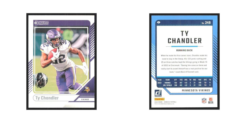 2024 Donruss Ty Chandler Vikings #248