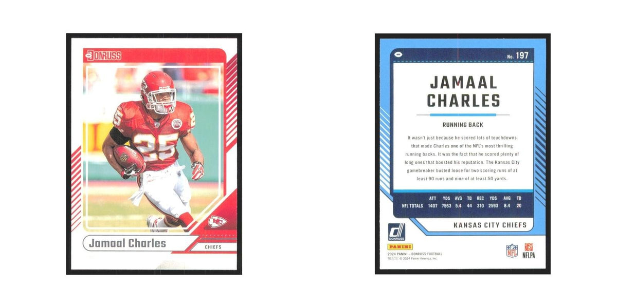 2024 Donruss Jamaal Charles Chiefs #197