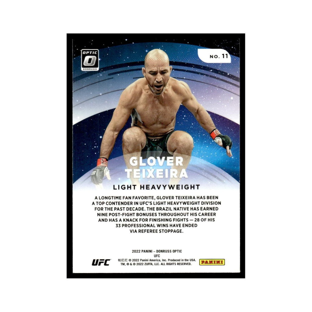 Glover Teixeira 2022 Donruss Optic UFC #11 NM