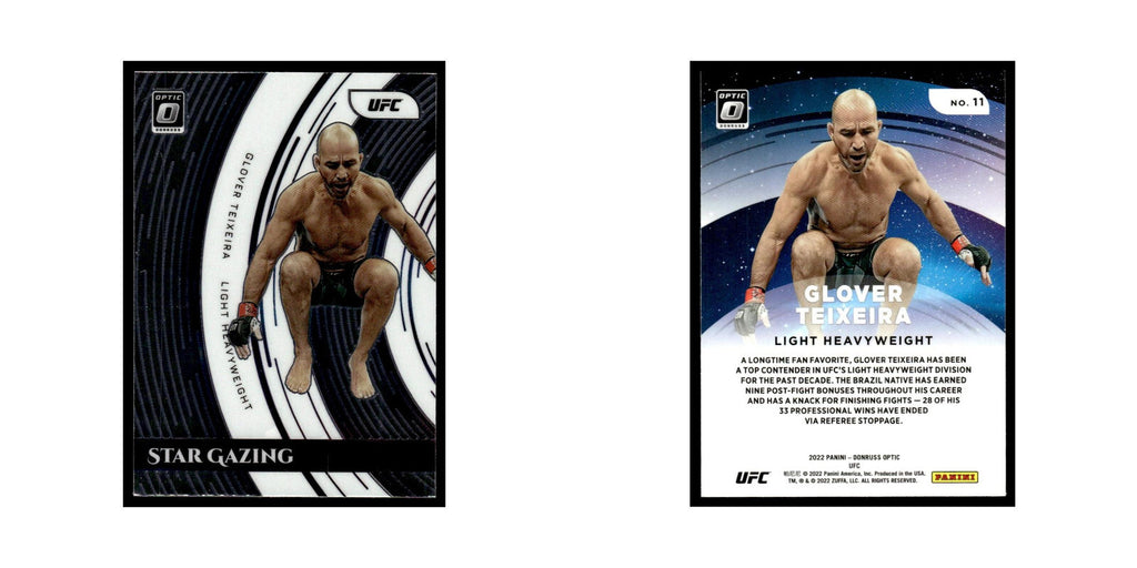 Glover Teixeira 2022 Donruss Optic UFC #11 NM