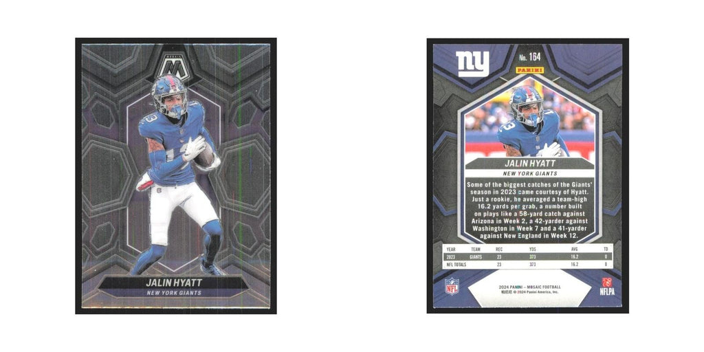 2024 Panini Mosaic Jalin Hyatt Giants #164
