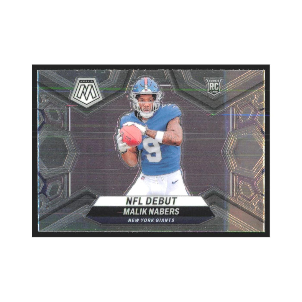 2024 Panini Mosaic Malik Nabers RC Giants #284