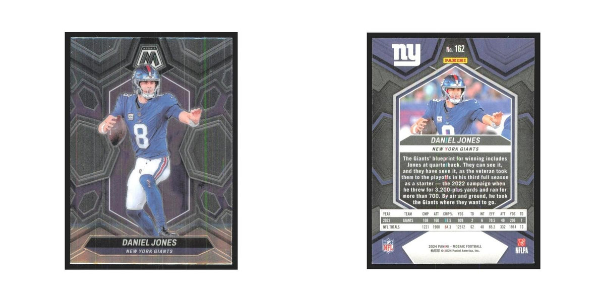 2024 Panini Mosaic Daniel Jones Giants #162