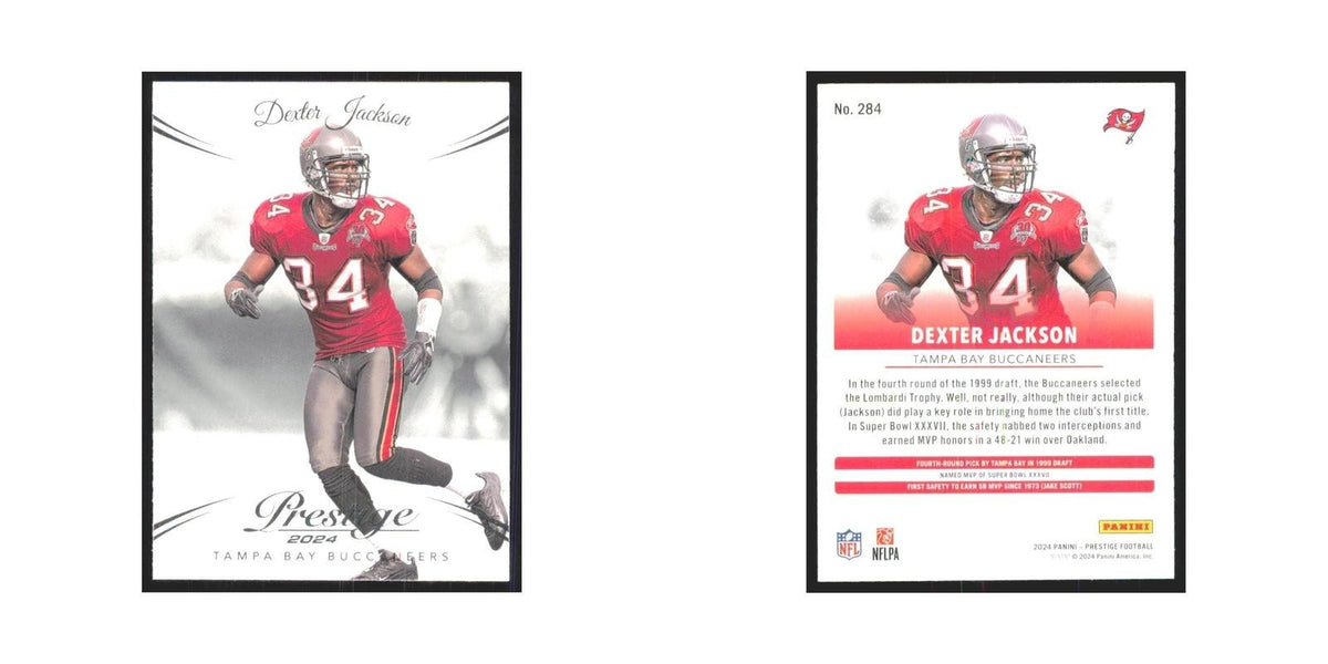 2024 Panini Prestige Dexter Jackson Buccaneers #284