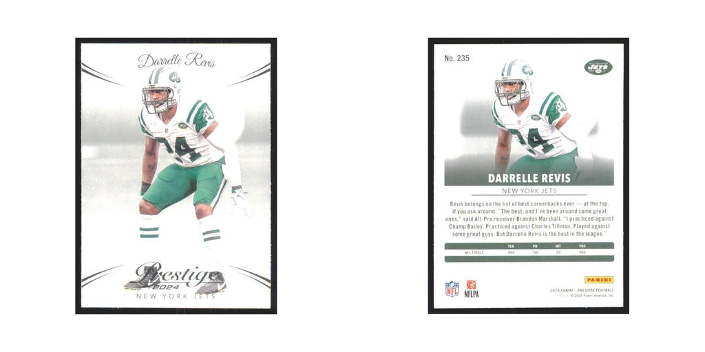 2024 Panini Prestige Darrelle Revis Jets #235