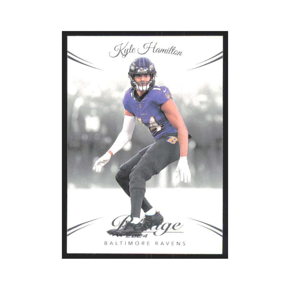 2024 Panini Prestige Kyle Hamilton Ravens #25