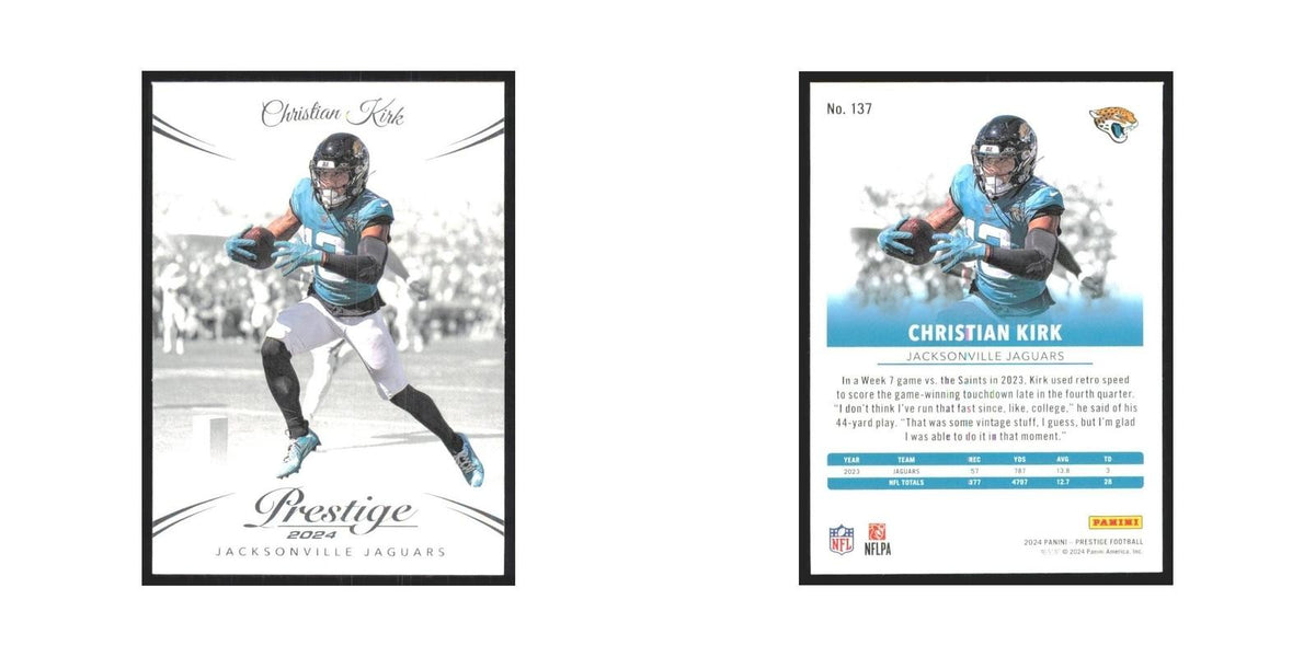 2024 Panini Prestige Christian Kirk Jaguars #137