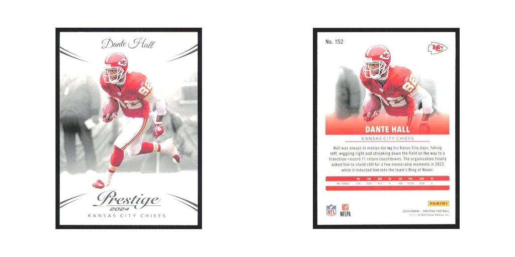 2024 Panini Prestige Dante Hall Chiefs #152