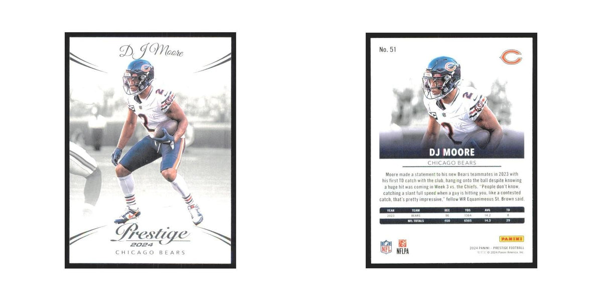 2024 Panini Prestige DJ Moore Bears #51