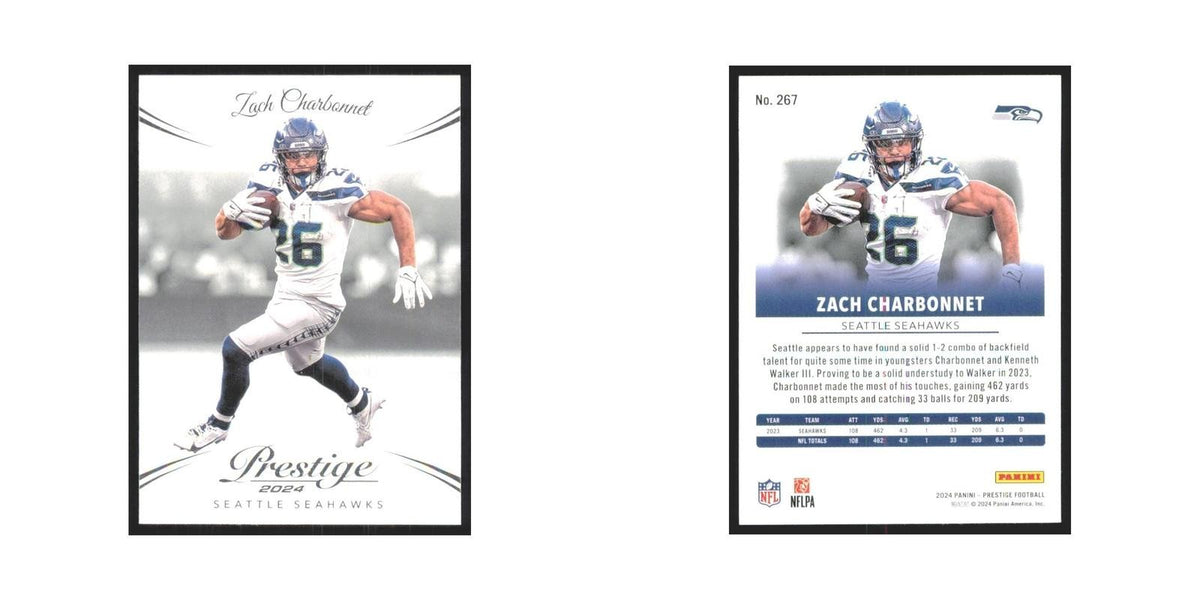 2024 Panini Prestige Zach Charbonnett Seahawks #267