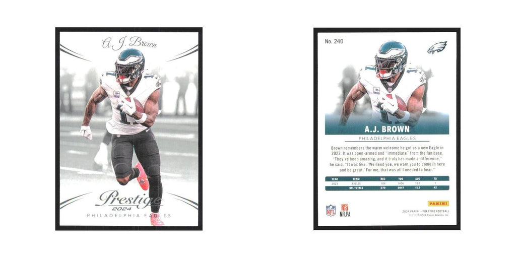 2024 Panini Prestige A.J. Brown Eagles #240