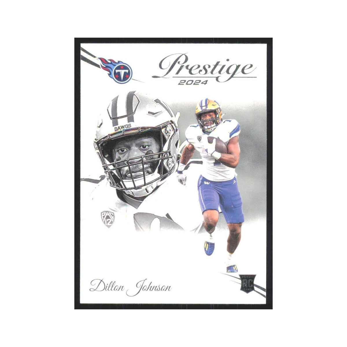 2024 Panini Prestige Dillon Johnson Titans #356
