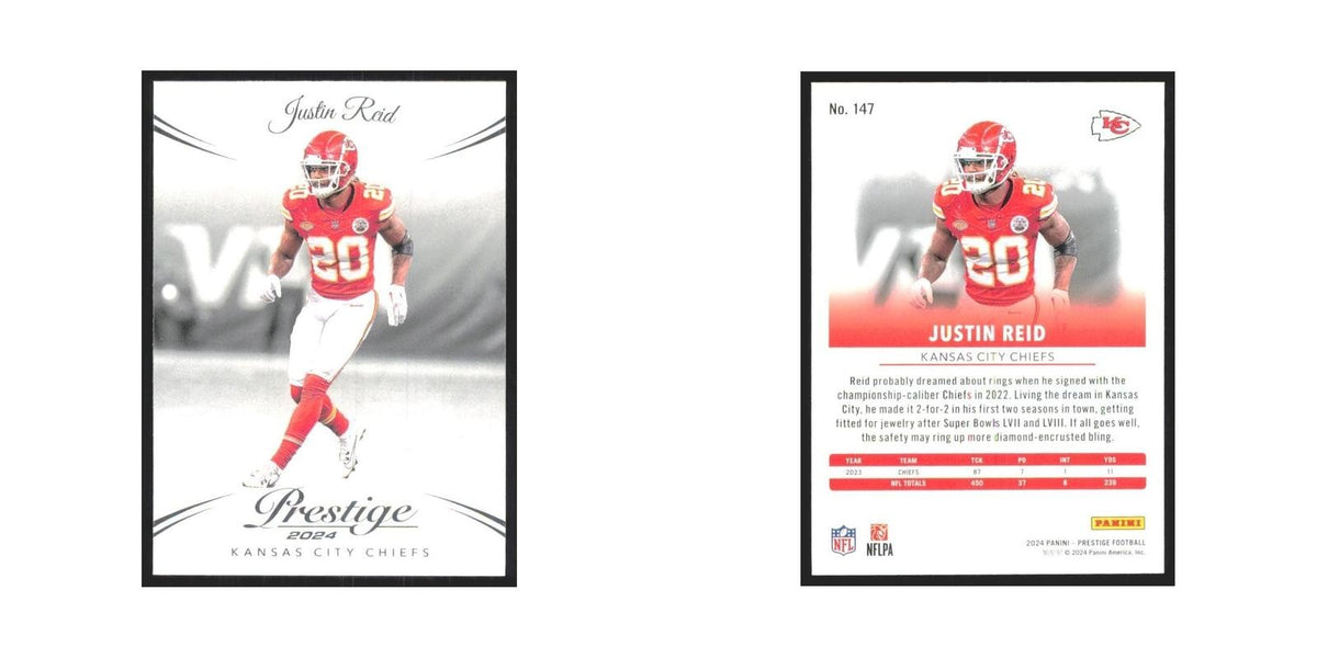 2024 Panini Prestige Justin Reid Chiefs #147