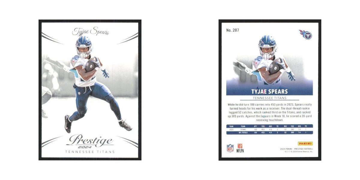 2024 Panini Prestige Tyjae Spears Titans #287