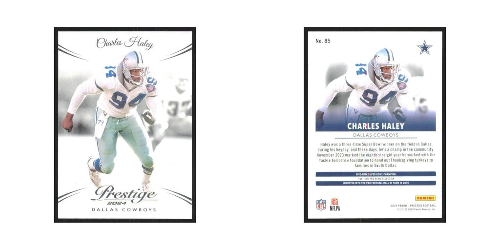 2024 Panini Prestige Charles Haley Cowboys #85