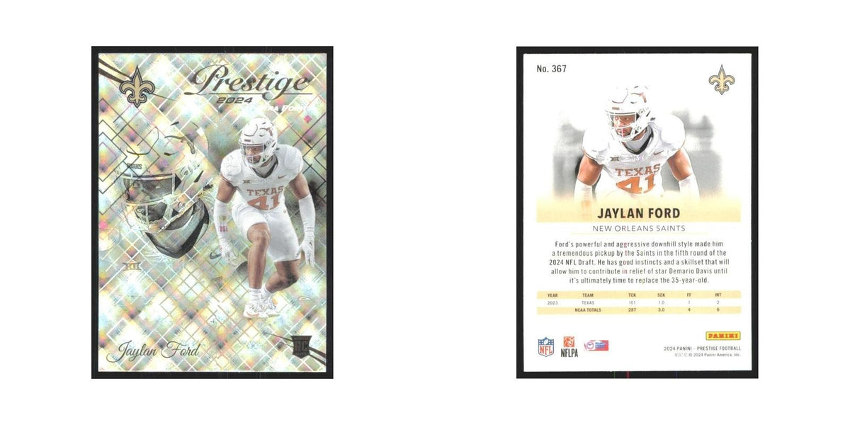 2024 Panini Prestige Jaylan Ford Saints #367