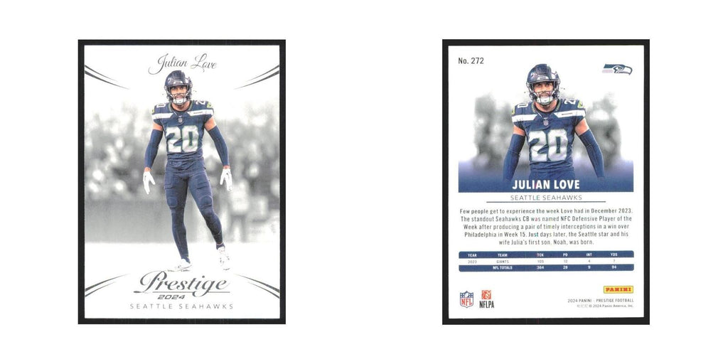 2024 Panini Prestige Julian Love Seahawks #272