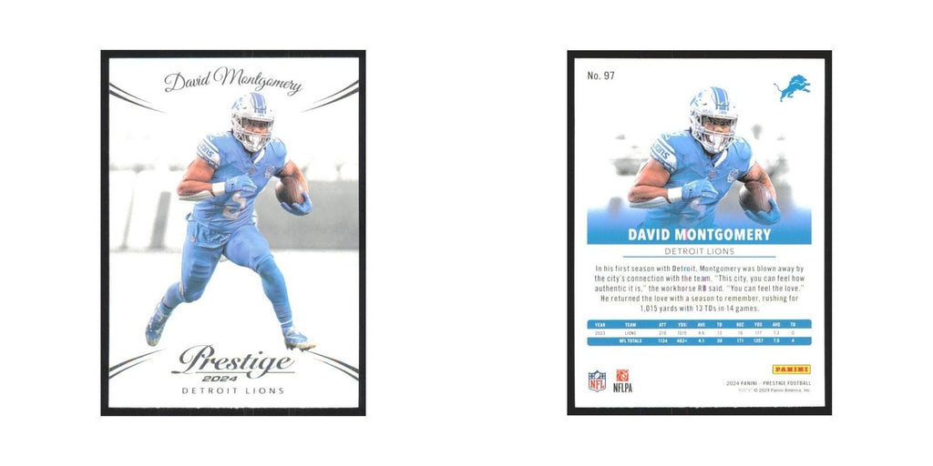 2024 Panini Prestige David Montgomery Lions #97