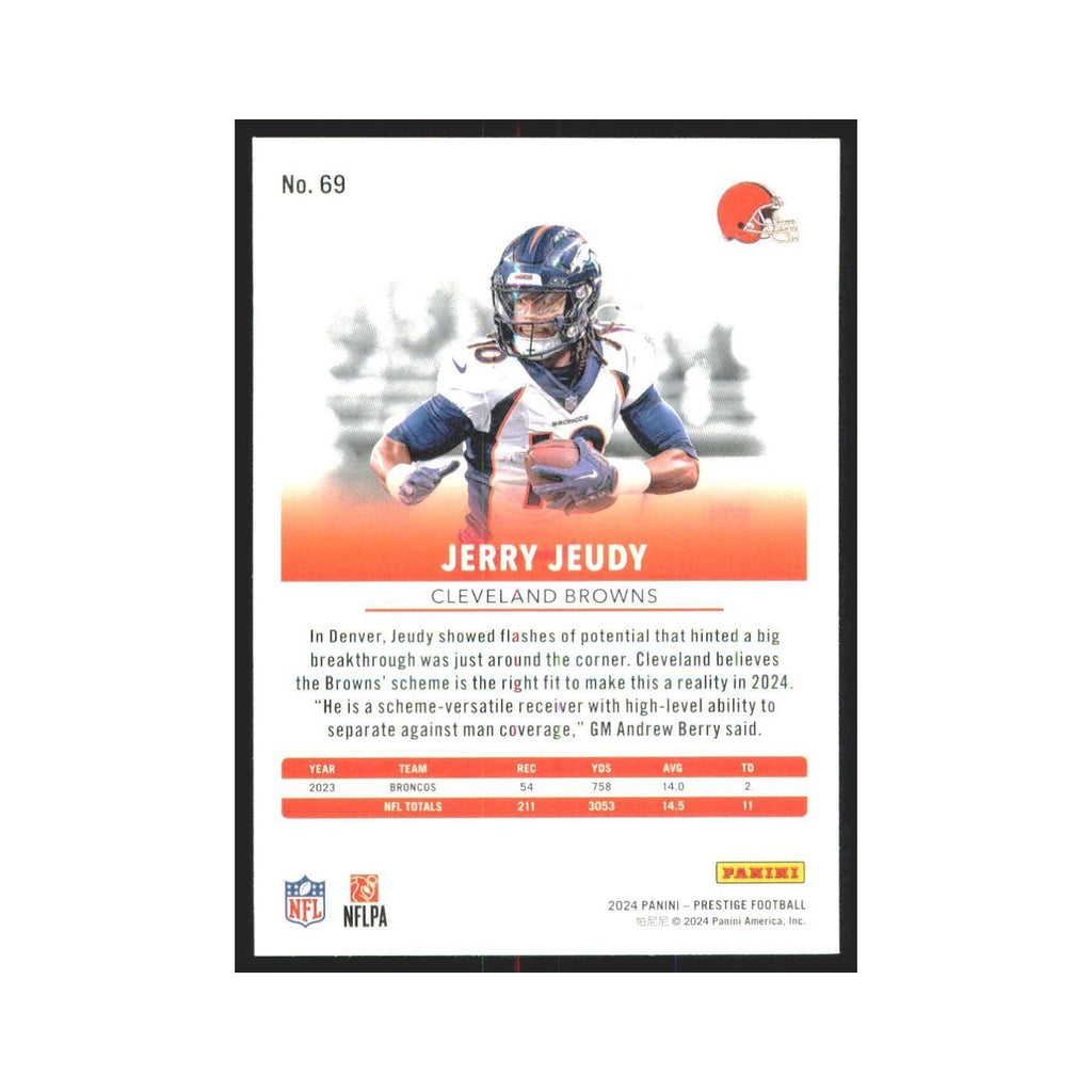 2024 Panini Prestige Jerry Jeudy Browns #69