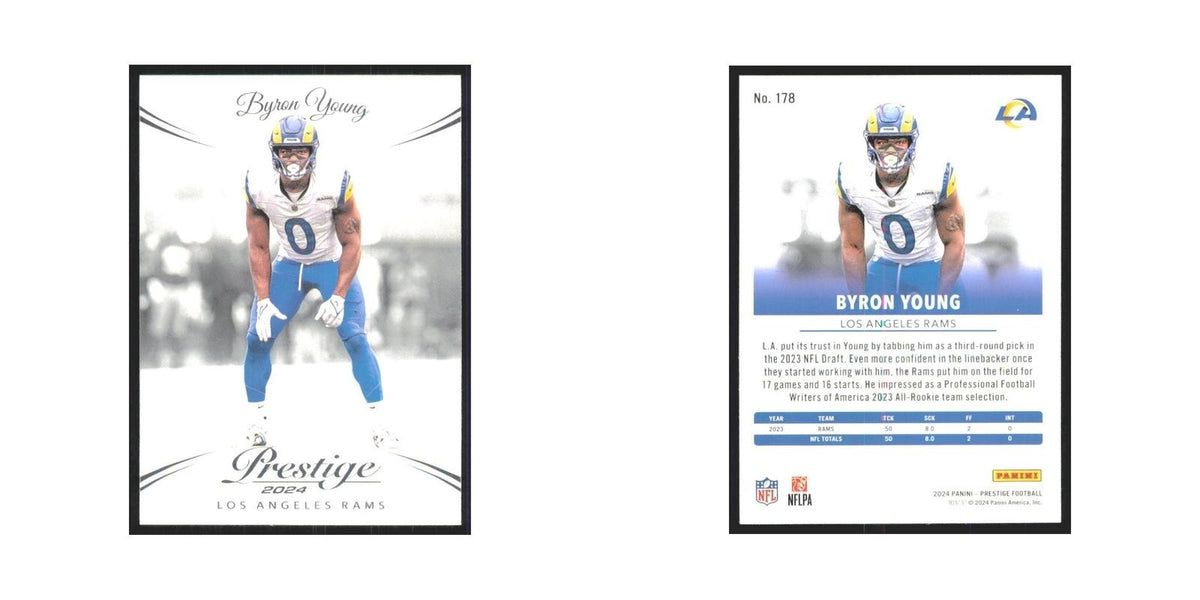 2024 Panini Prestige Byron Young Rams #178