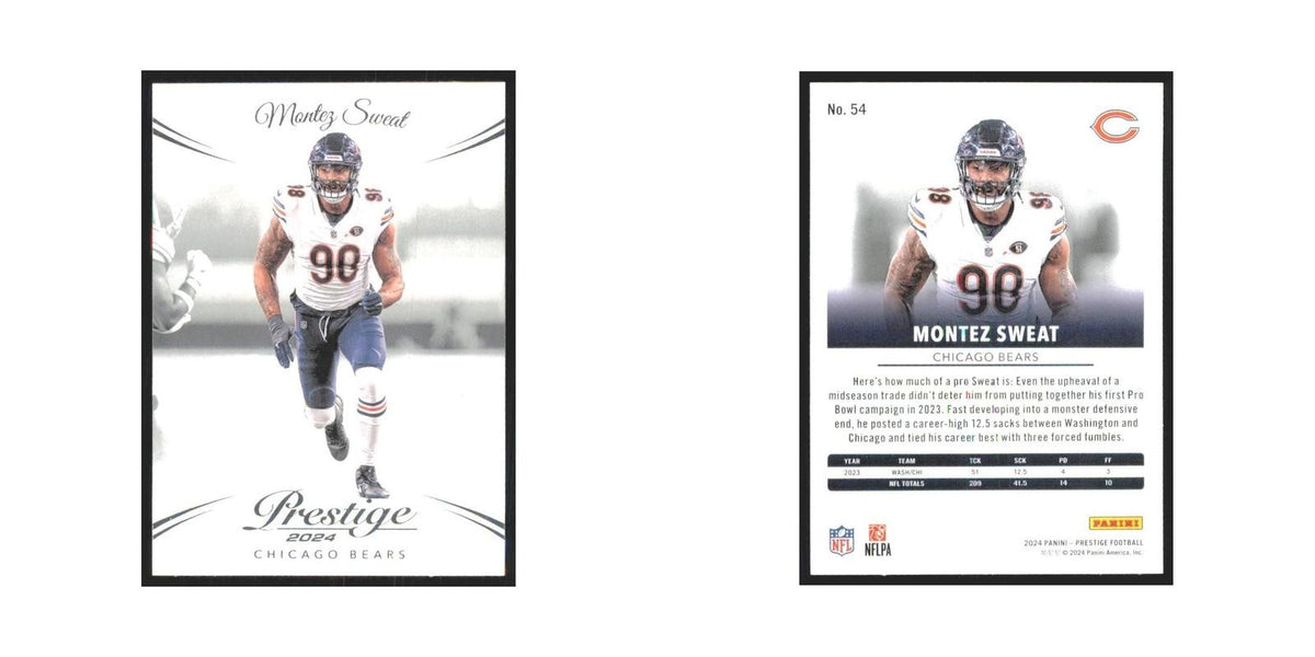 2024 Panini Prestige Montez Sweat Bears #54