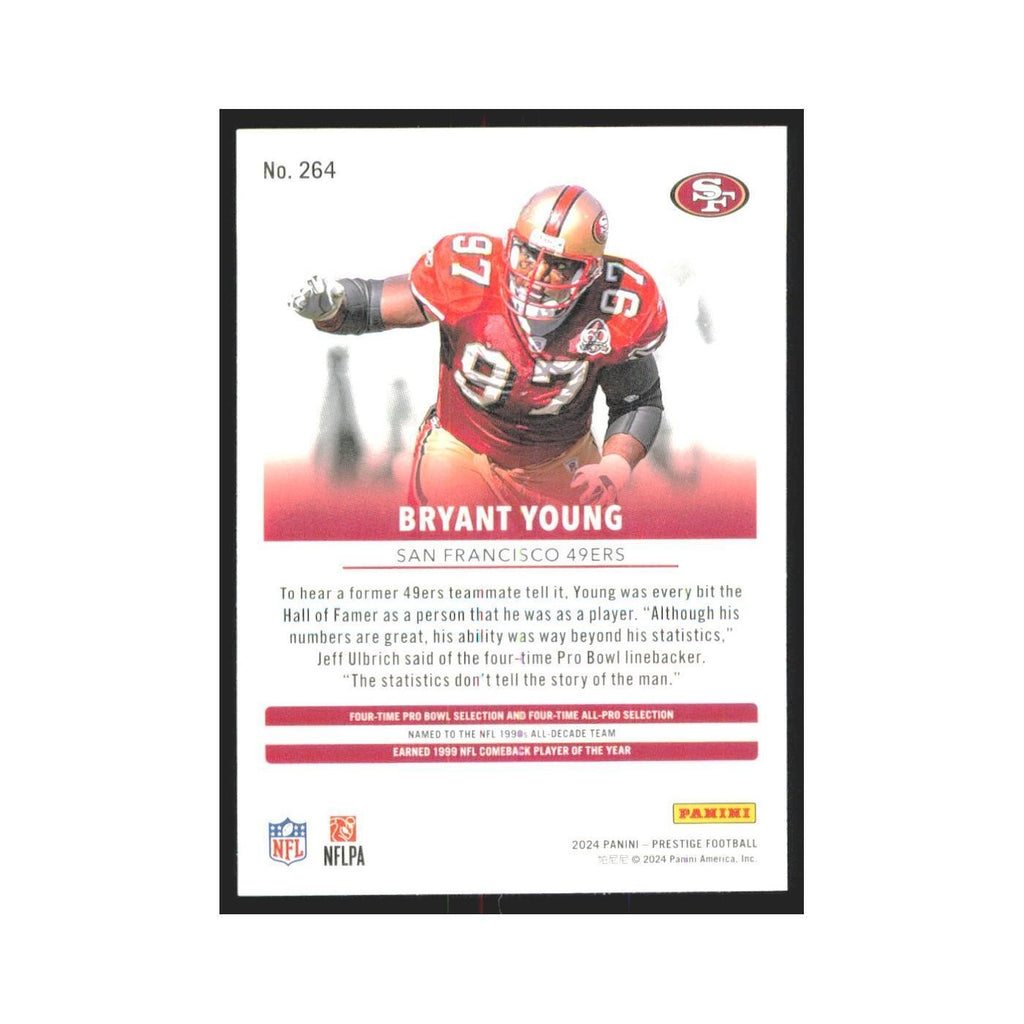 2024 Panini Prestige Bryant Young 49ers #264