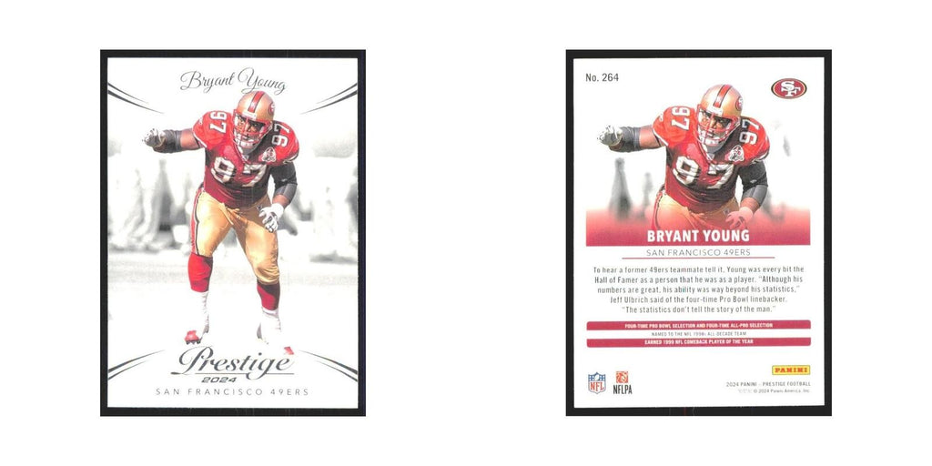 2024 Panini Prestige Bryant Young 49ers #264
