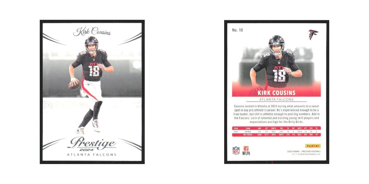 2024 Panini Prestige Kirk Cousins Falcons #10