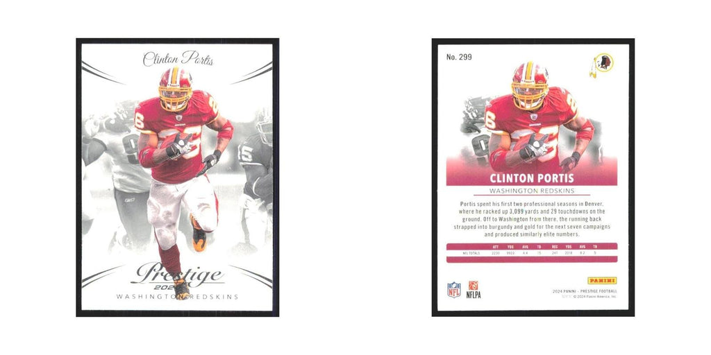 2024 Panini Prestige Clinton Portis Redskins #299