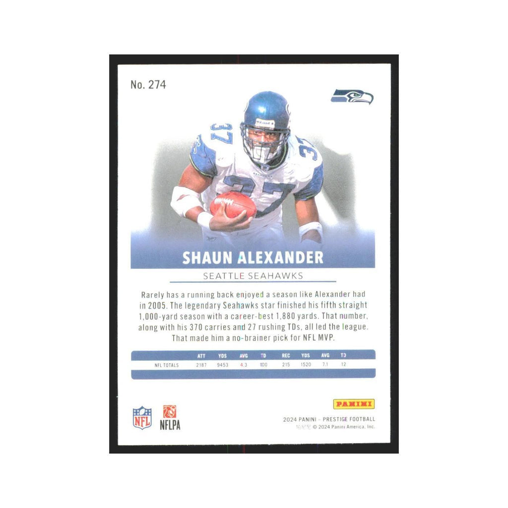 2024 Panini Prestige Shaun Alexander Seahawks #274