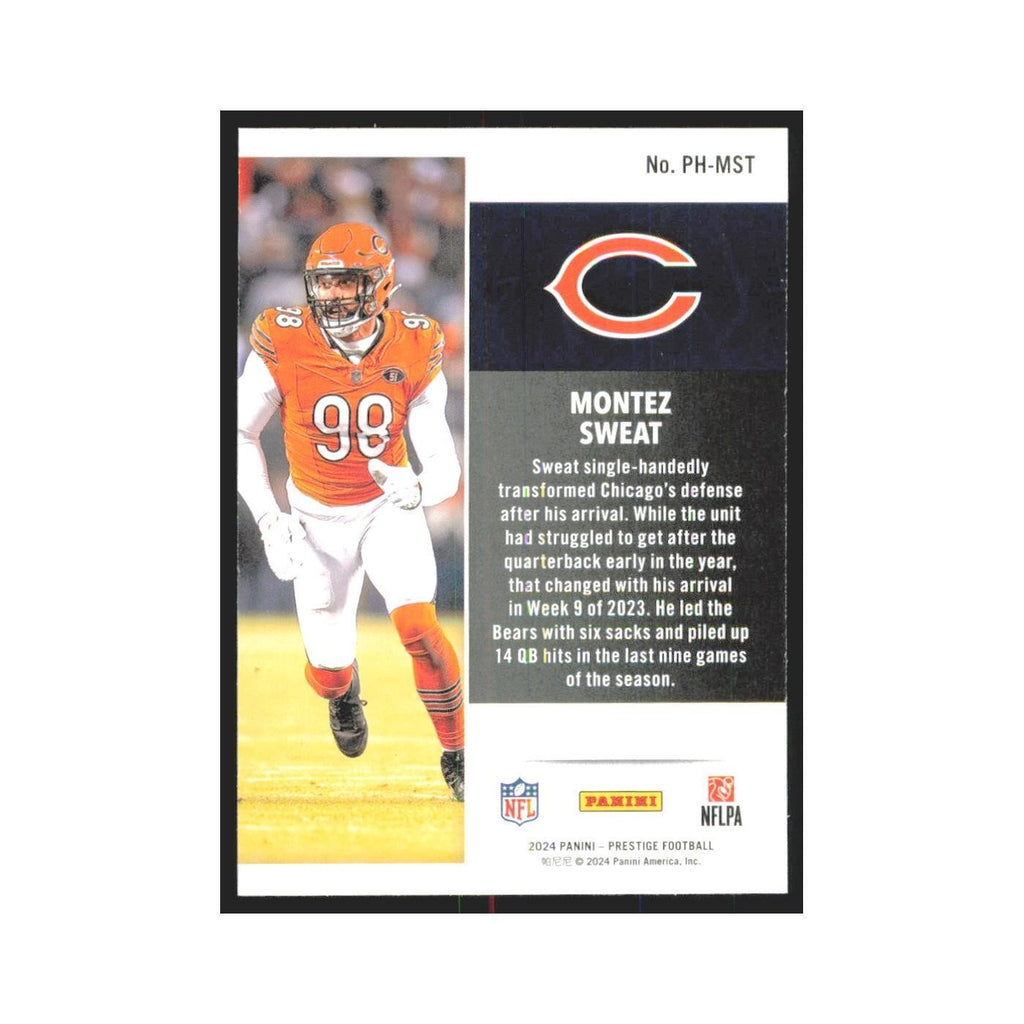 2024 Panini Prestige Montez Sweat Bears #PH-MST