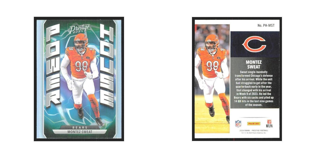 2024 Panini Prestige Montez Sweat Bears #PH-MST