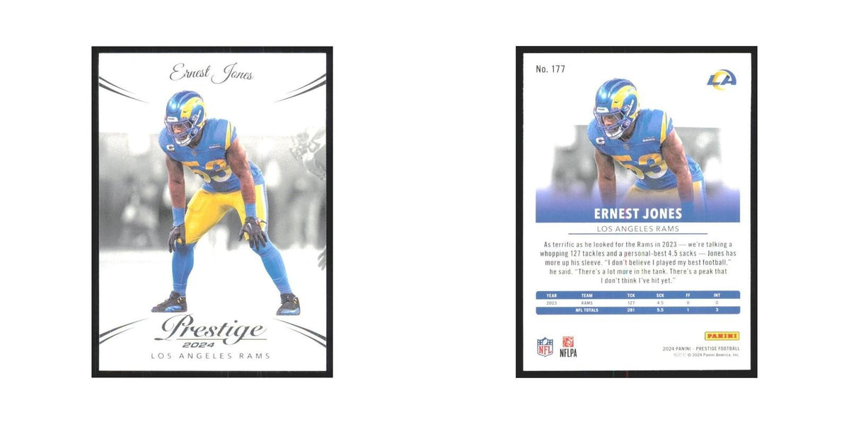 2024 Panini Prestige Ernest Jones Rams #177