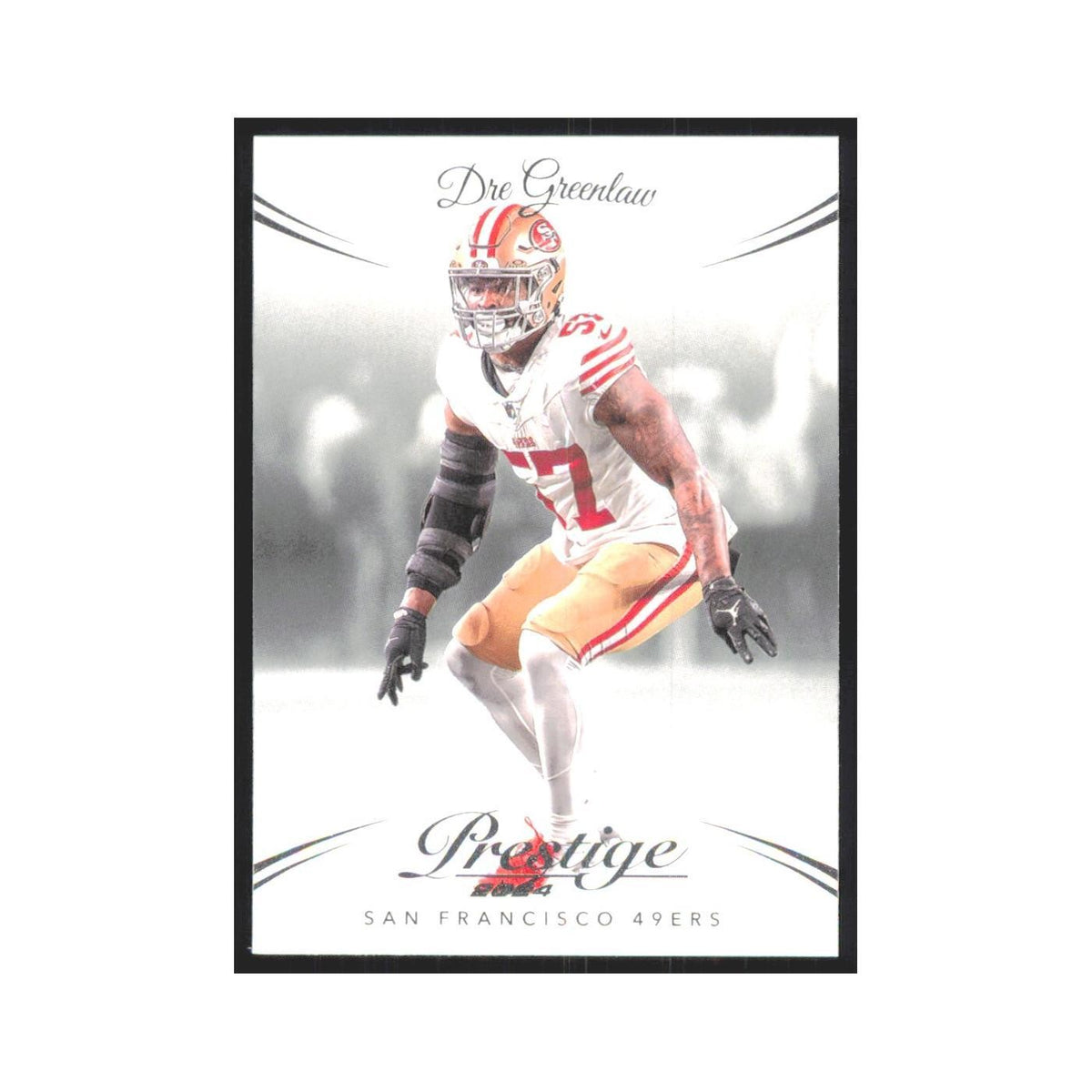 2024 Panini Prestige Dre Greenlaw 49ers #262