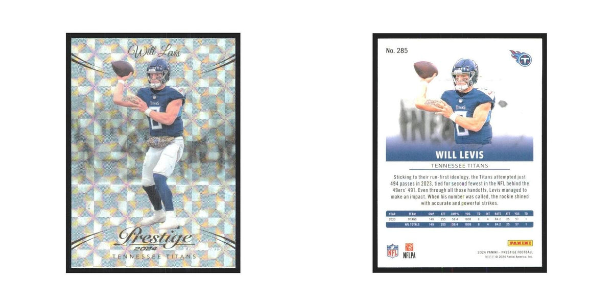 2024 Panini Prestige Will Levis Titans #285