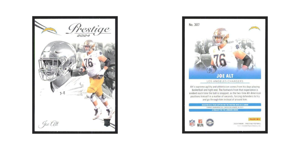2024 Panini Prestige Joe Alt RC Chargers #307