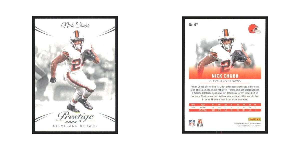 2024 Panini Prestige Nick Chubb Browns #67