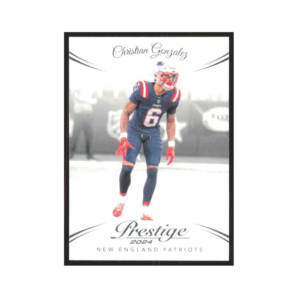 2024 Panini Prestige Christian Gonzalez Patriots #205