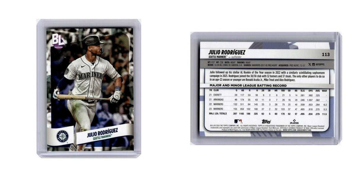 Julio Rodriguez 2024 Topps Big League #113 Seattle Mariners Baseball Card NM