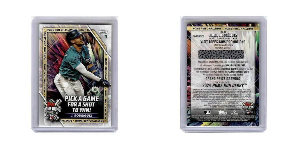 Julio Rodríguez 2023 Topps Home Run Challenge #HRC-10 Seattle Mariners NM