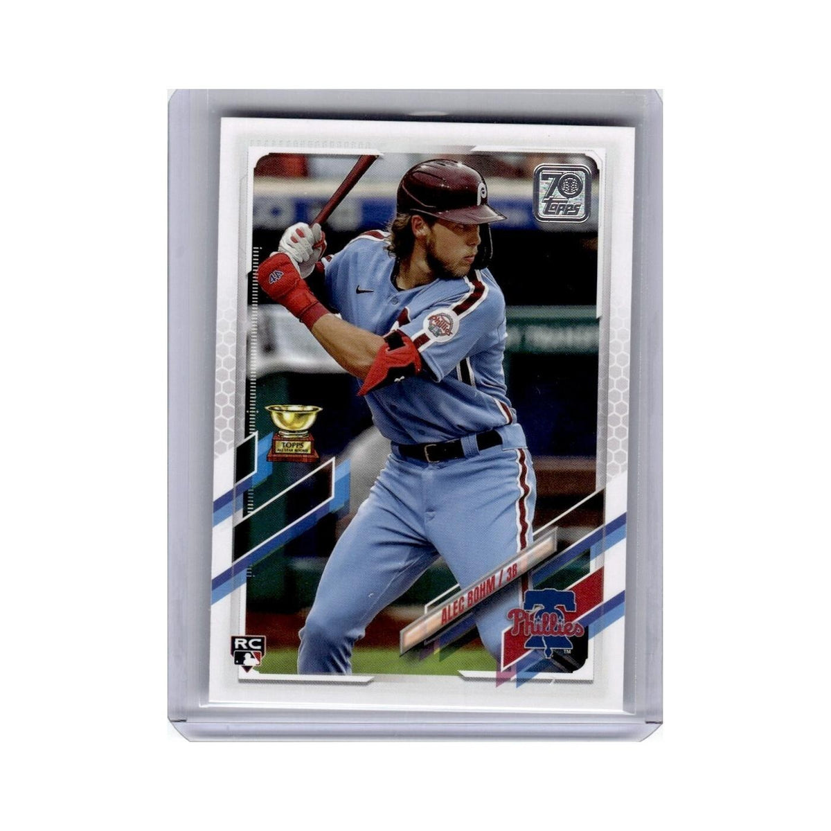 Alec Bohm Rookie 2021 Topps #277 Philadelphia Phillies Baseball Card NM