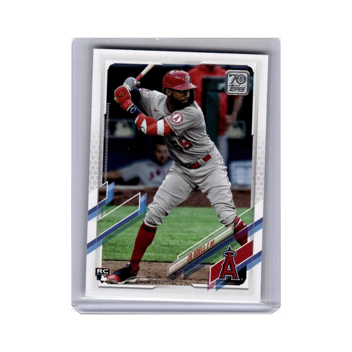 Jo Adell Rookie 2021 Topps #43 Los Angeles Angels Baseball Card NM