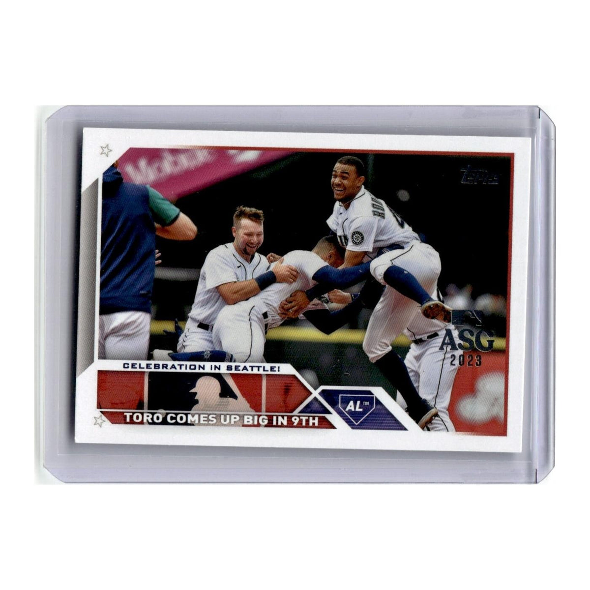 Celebration in Seattle! 2023 Topps #174 Baseball Card NM