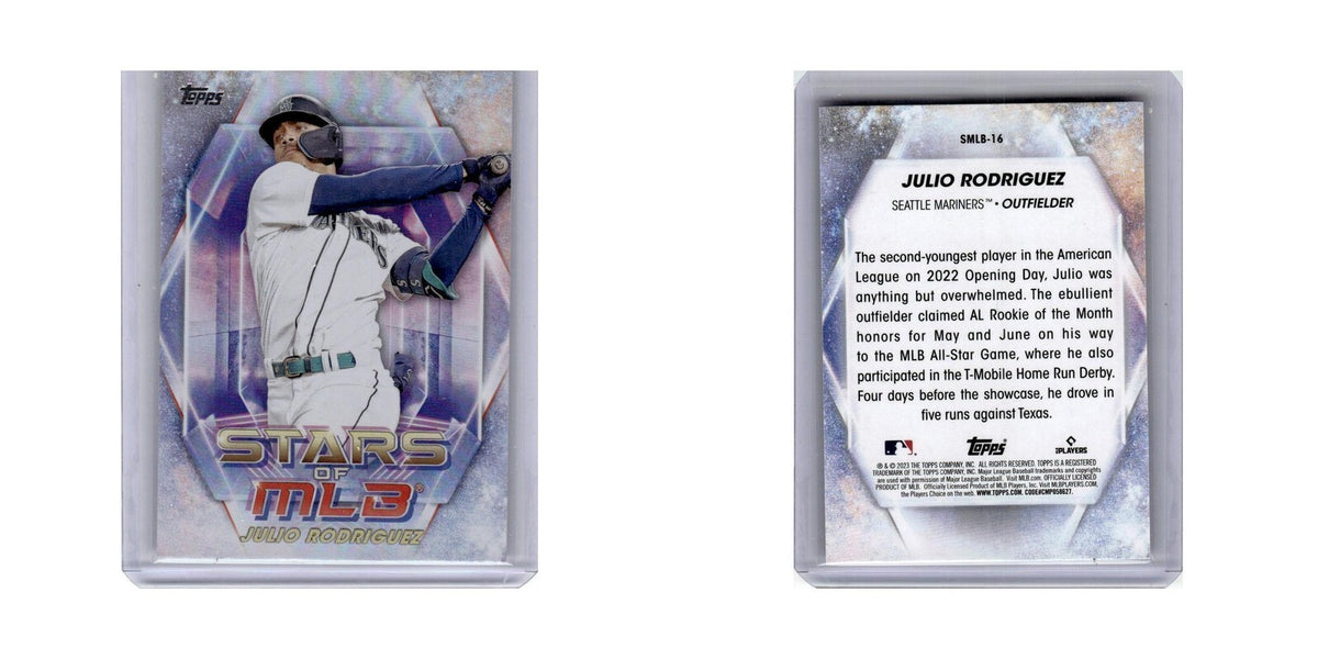 Julio Rodriguez 2023 Topps Stars of MLB #SMLB-16 Seattle Mariners NM