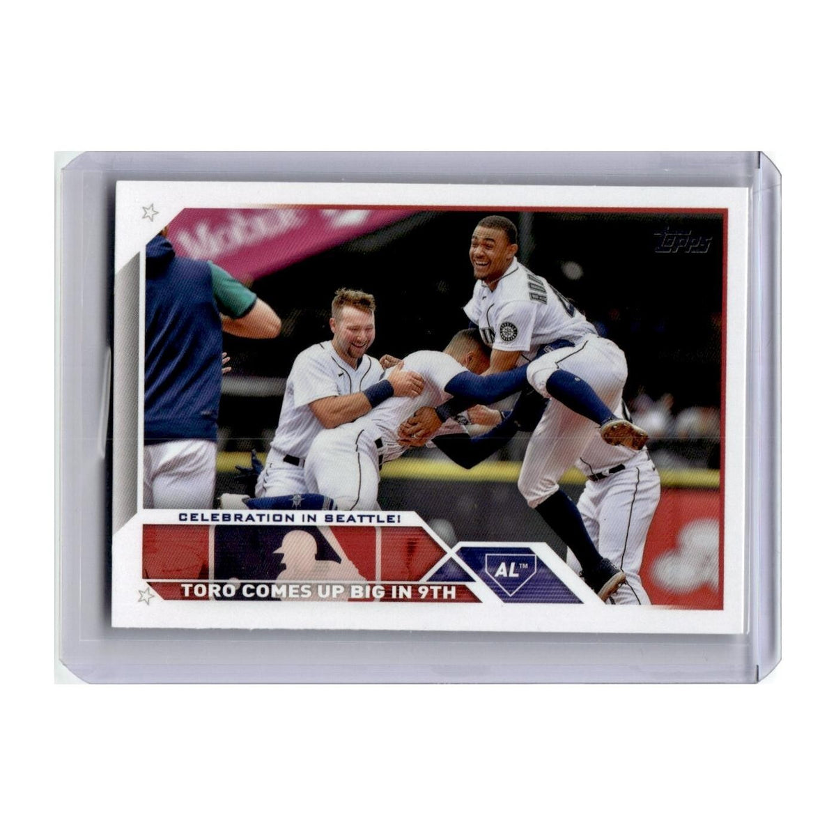 Celebration in Seattle! 2023 Topps #174 Baseball Card NM