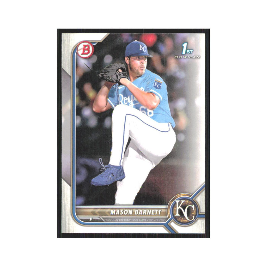 2022 Bowman Draft Mason Barnett Royals #BD-172