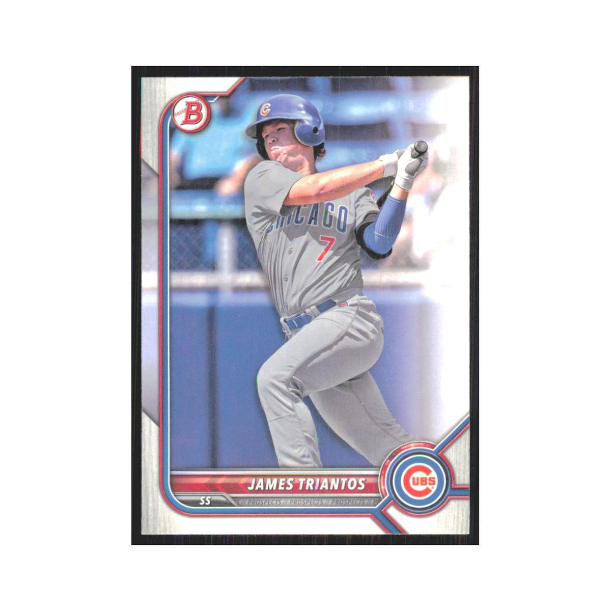 2022 Bowman Draft James Triantos Cubs #BD-166