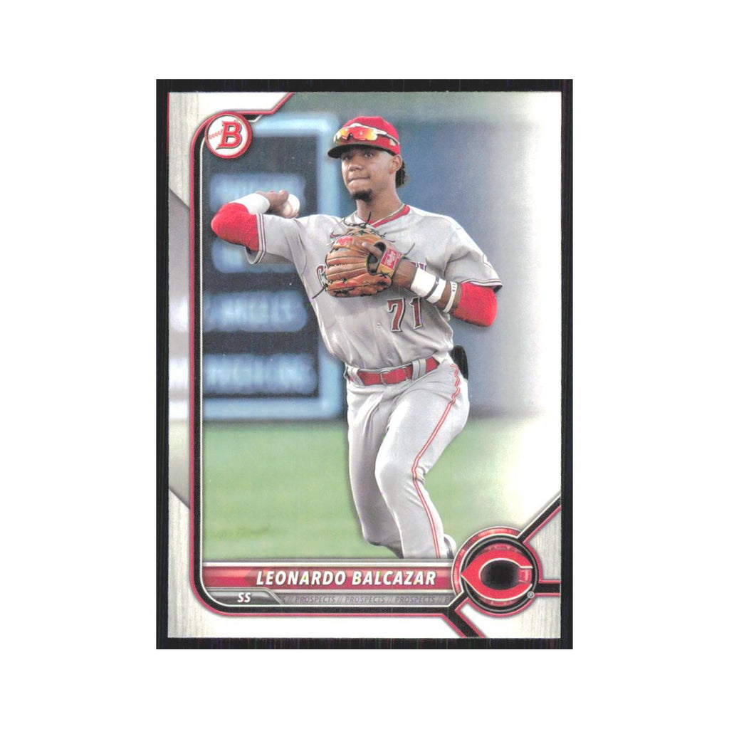2022 Bowman Draft Leonardo Balcazar Reds #BD-91